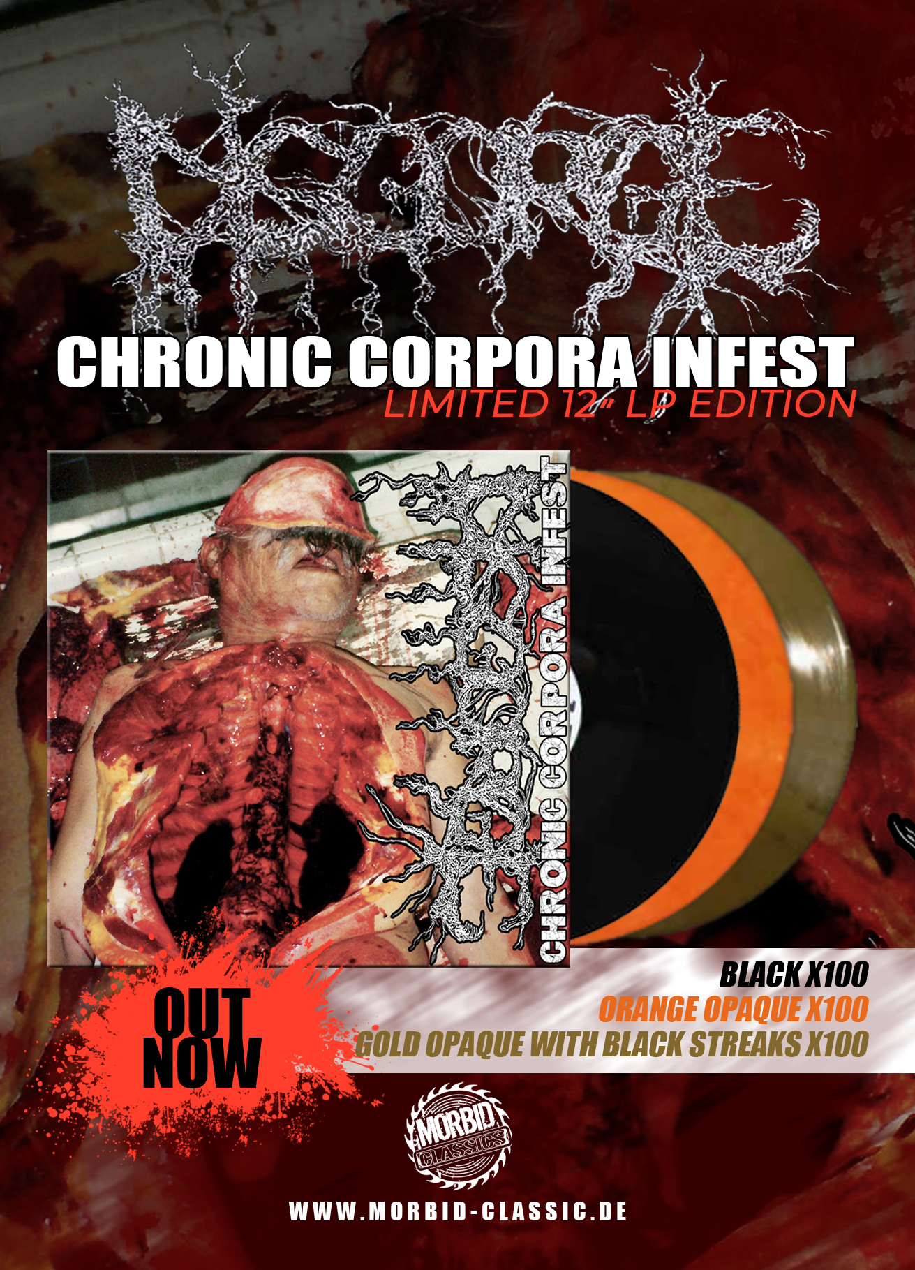 Disgorge Chronic Corpora Infest Vinyl LP