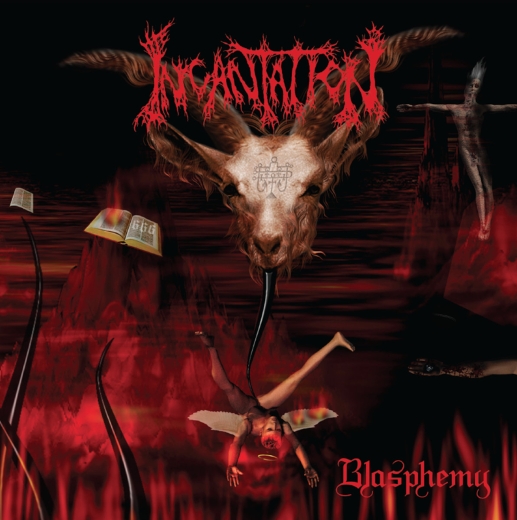 INCANTATION - Blasphemy LP (Red-Bone)