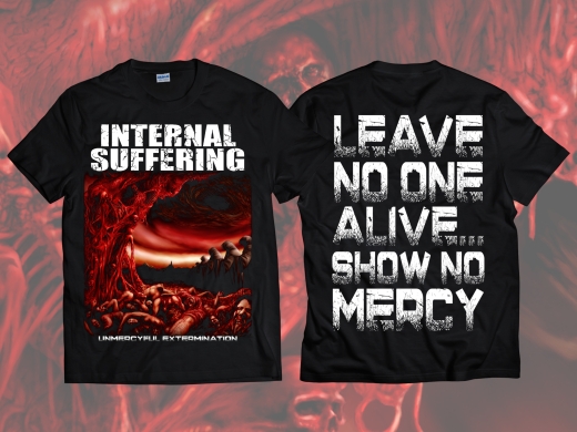 INTERNAL SUFFERING - Unmercyful Extermination (L) TS