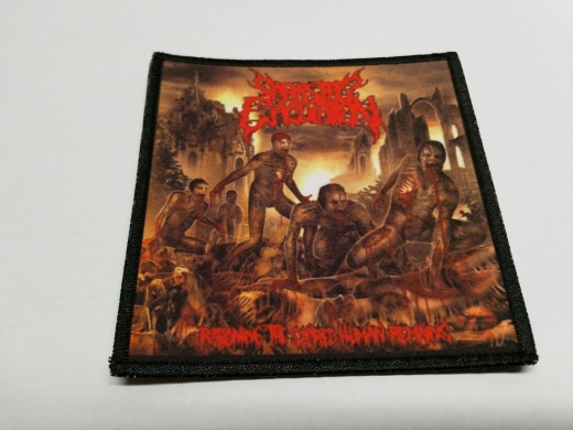 PARASITIC EJACULATION - Rationing The Sacred Human Remains Patch