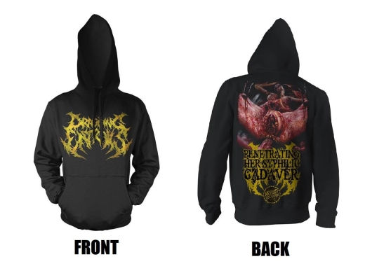 DRAGGING ENTRAILS - Penetrating Her Syphilic Cadaver (L) Hoody