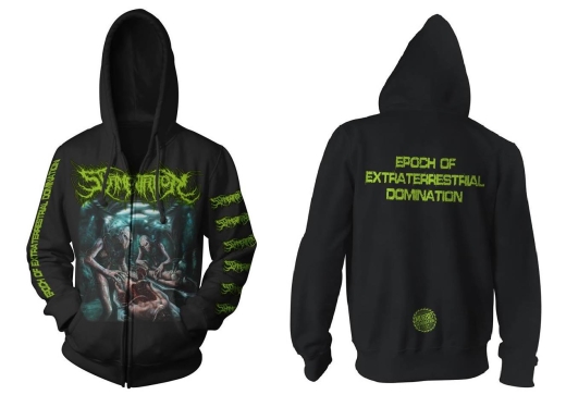 SLAMENTATION - Epoch Of Extraterrestrial Domination (green) (M) Zipper