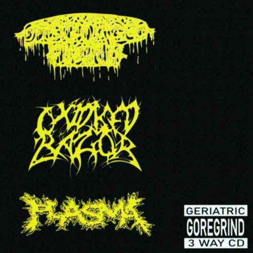 DISGORGED FOETUS / OXIDISED RAZOR / PLASMA - 3 Way Split CD