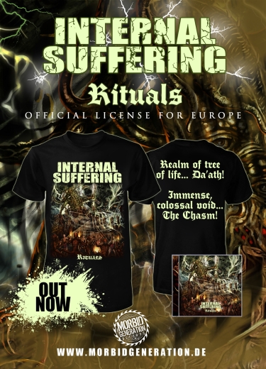 INTERNAL SUFFERING - Rituals CD+TS (M-XXXL)