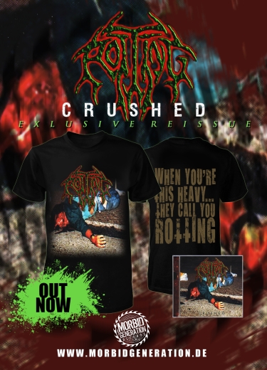 ROTTING - Crushed CD+TS (M-XXXL)