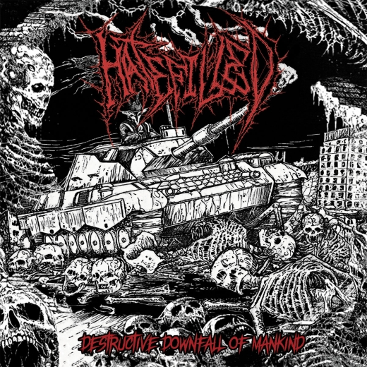 HATEFILLED - Destructive Downfall of Mankind CD