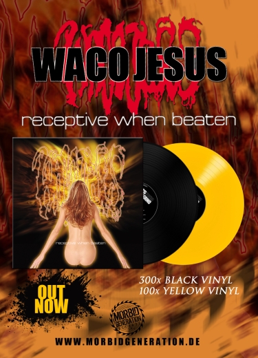 WACO JESUS - Receptive When Beaten LP (black)