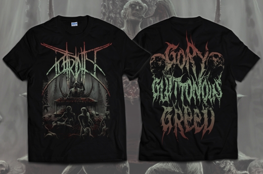 PUTRIDITY - Greedy Gory Gluttony T-Shirt