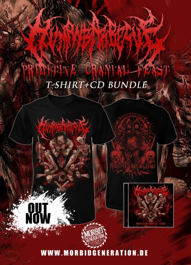 HUMAN BARBECUE - Primitive Cranial Feast MCD+TS (Bundle)
