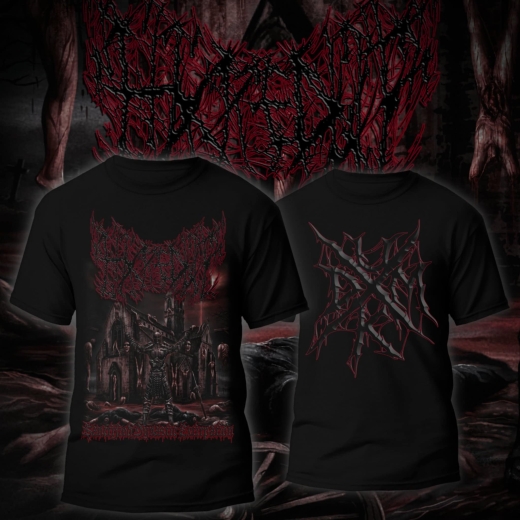 HACKED UP - Sanctified Dynastic Extirpation T-Shirt Pre-Order HACKED UP - Sanctified Dynastic Extirpation T-Shirt Pre-Order