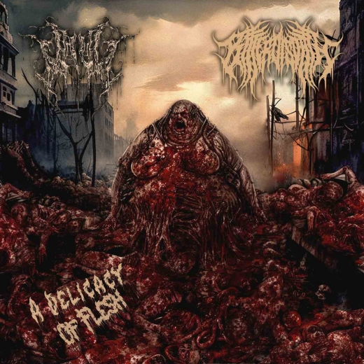 VAULT/BITTER DISDAIN - A Delicacy of Flesh CD