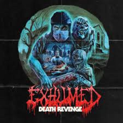 EXHUMED - Death Revenge LP (Quad Effect with Splatter)