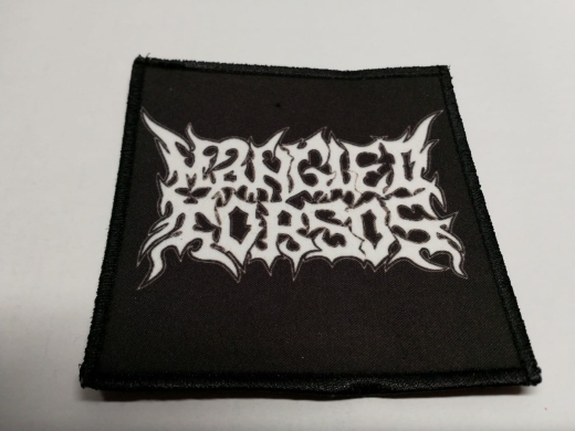 MANGLED TORSOS - Logo (white) Patch