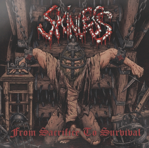 SKINLESS - From Sacrifice To Survival LP (orange)