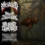 V.A.4 Brutal Ways To Die - 4 Way Split CD