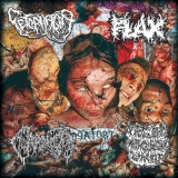 FETOPHAGIA / FLAX / CARNIÇA / NECRO PATHOLOGIC TUMOR - 4 Way Split CD