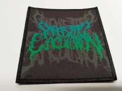 PARASITIC EJACULATION - green Logo Patch