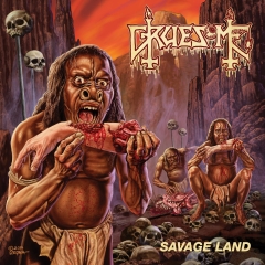 GRUESOME - Savage Land LP (Blood and Bone)