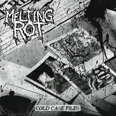 MELTING ROT - Cold Case Files LP (Silver with Black Galaxy)