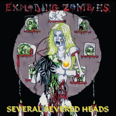 EXPLODING ZOMBIES - Several Severed Heads LP (Yellow)