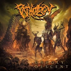 PATHOLOGY - Unholy Descent LP (Green Orange Swirl)