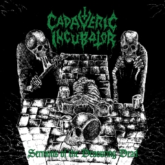 CADAVERIC INCUBATOR - Sermons Of The Devouring Dead LP (green galaxy)