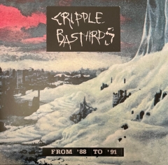 CRIPPLE BASTARDS - From 88 To 91 DLP (green-swirl)
